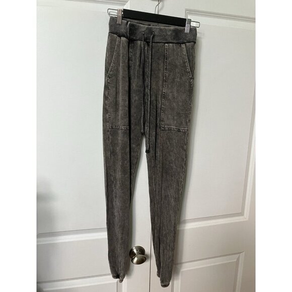 Revolve Lovers & Friends Brody Lounge Sweat Pants Joggers Womens XS Acid Wash - Picture 2 of 8